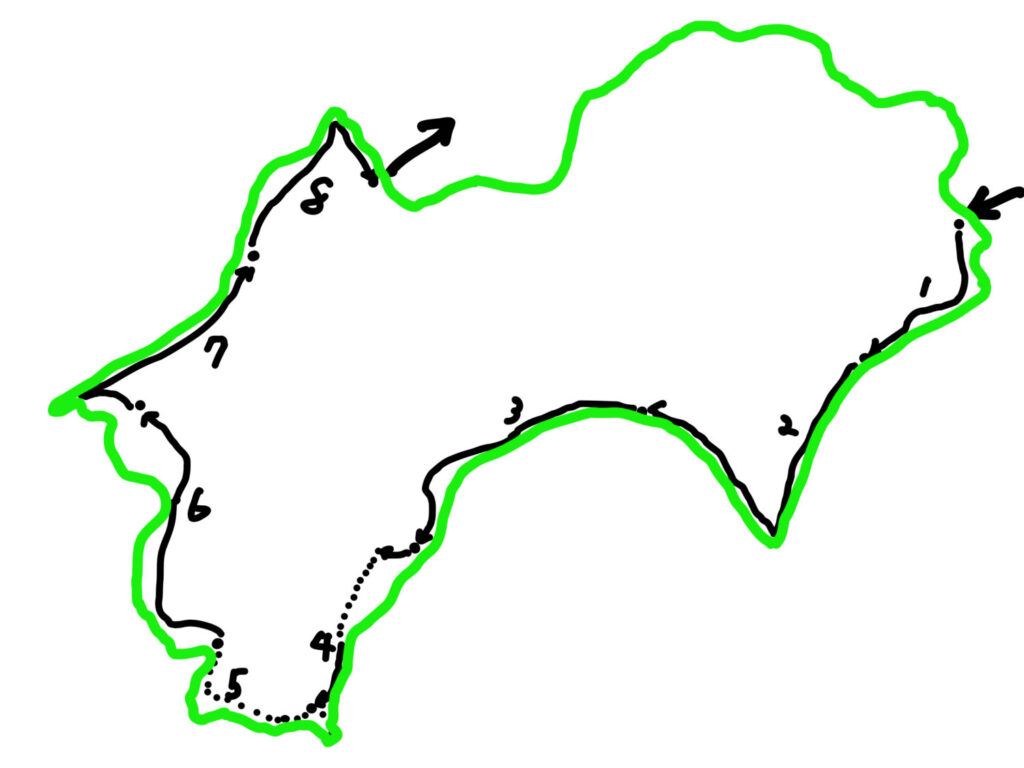 2025年 四国 旅程